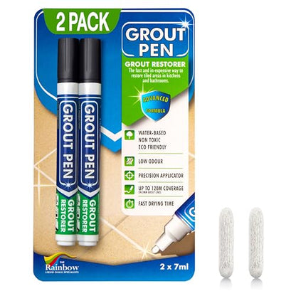 Grout Pen Black Tile Grout Paint Marker (2 Count)