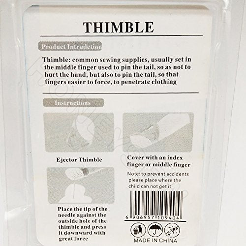 Soft Comfort Thimble Two Size for Choose