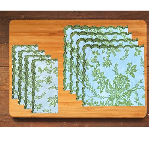 Hand Block Print Cloth Napkins (4 Count)