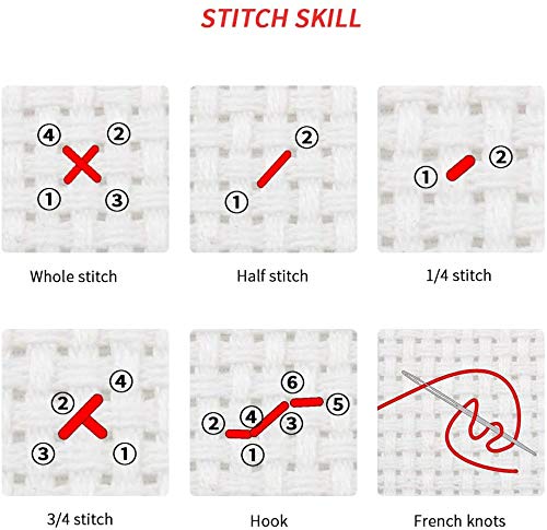 Stamped Cross Stitch Kits