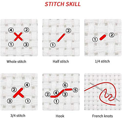 Stamped Cross Stitch Kits