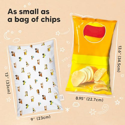 Mini Toddler Pillow with Pillowcase
