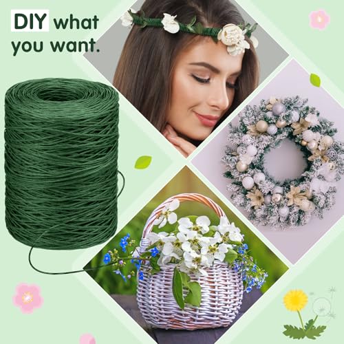 1345 Feet Floral Vine Bind Wire Rustic Craft Wire