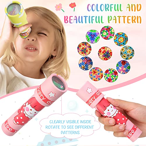 15 Pcs Classic Kaleidoscopes Kids Birthday Party Favor Old Fashioned Vintage Educational Toys Stocking Stuffers Goodie Bag Fillers for Classroom School Return Gifts Carnival Prizes (15 Count)