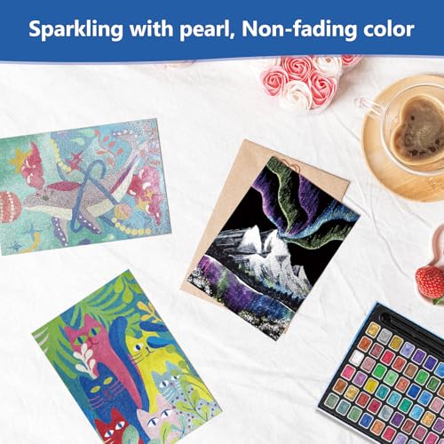 Mini Forestry Shifting Watercolor Painting Set (2.03 Ounce)
