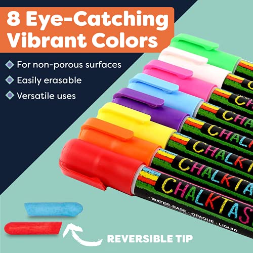 Chalkboard Markers Set of 8 Washable (8 Count)
