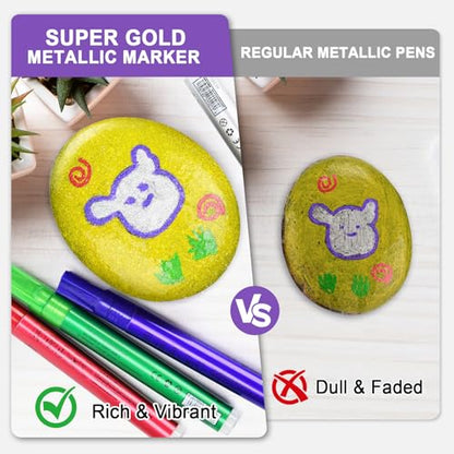 Metallic Markers (18 Count)