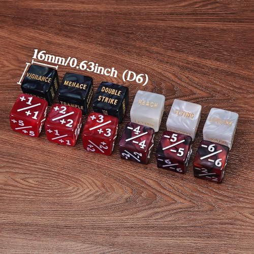 48 Piece Abikities Keyword MTG Dice Counters (48 Count)