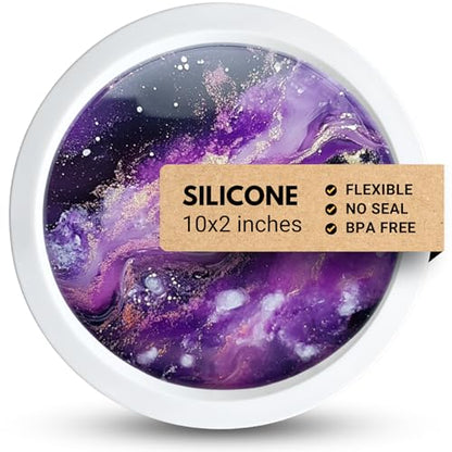 Premium Round Resin Table Silicone Mold 10"x2"