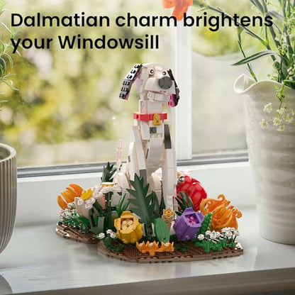 Dog Flower Toy Building Set