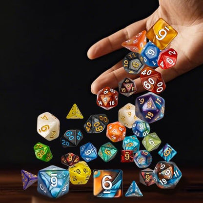 20 Sets Polyhedral Dice (140 Count)