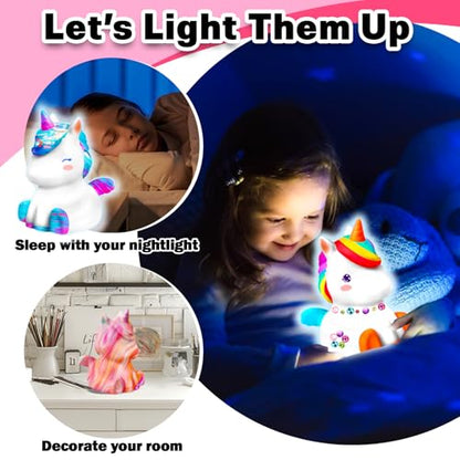 Paint Your Own Unicorn Lamp Kit
