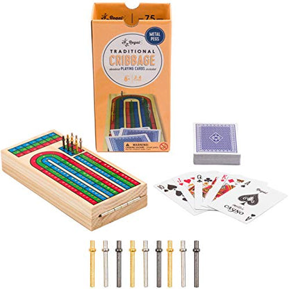 Cribbage Board Game Set w