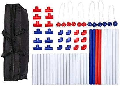 Portable Ladder Toss Outdoor Game Set with Carrying Case