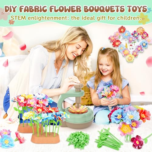 300+PCS Fabric Flower Bouquets Toys