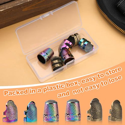 Thimbles for Hand Sewing (6 Count)
