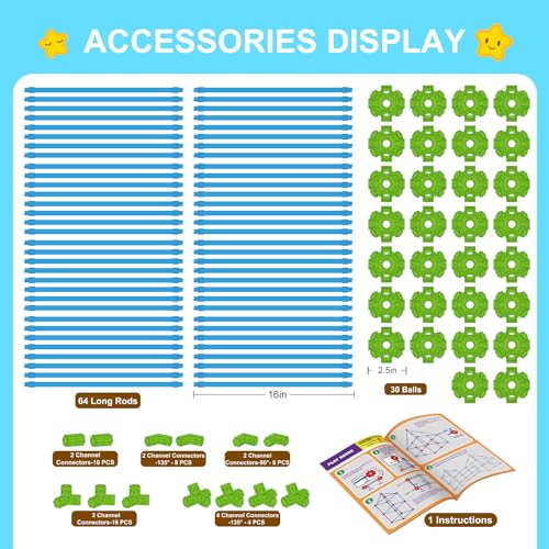 Fort Building Kit for Kids