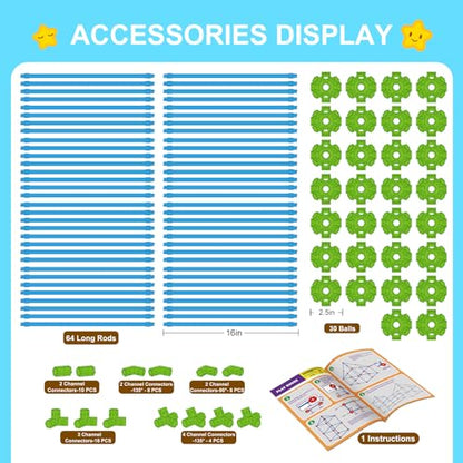 Fort Building Kit for Kids