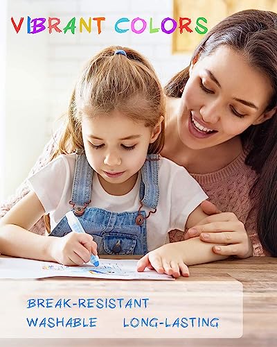 Dustless Chalk for Kids with Holder (12 Count)