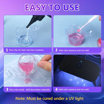 UV Resin Jewelry Making Kit
