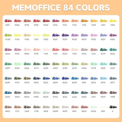 Acrylic Paint Markers (84 Count)