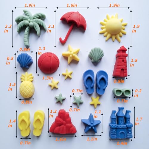Summer Beach Theme Chocolate Molds (2 Count)