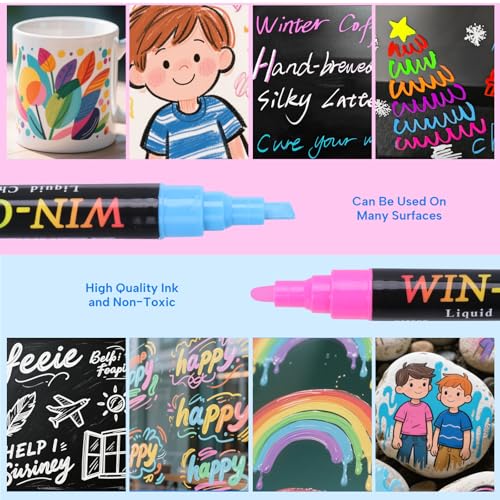 Liquid Chalk Markers Erasable