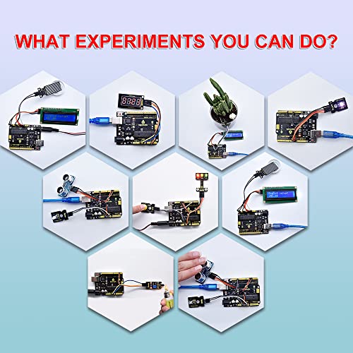 37 in 1 Sensor Kit 37 Sensors Modules Starter Kit for Arduino Mega R3 2560 Raspberry Pi Programming