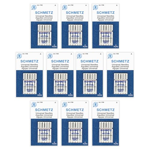 Universal Sewing Machine Needles (50 Count)
