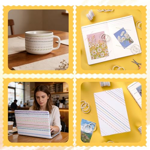 30 Rolls Floral Washi Tapes Set (30 Count)
