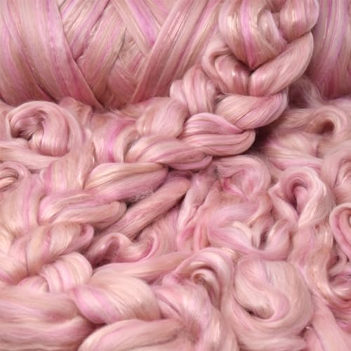 Merino Silk Luxe Tonal Designer Blend. Superfine Merino