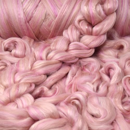 Merino Silk Luxe Tonal Designer Blend. Superfine Merino