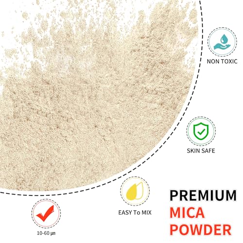 Mica Powder 100g Mica Powder for Epoxy Resin (3.53 Ounce)
