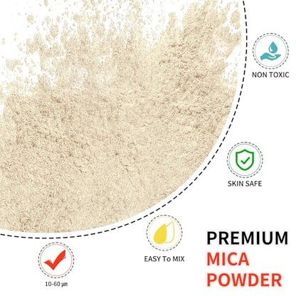 Mica Powder 100g Mica Powder for Epoxy Resin (3.53 Ounce)