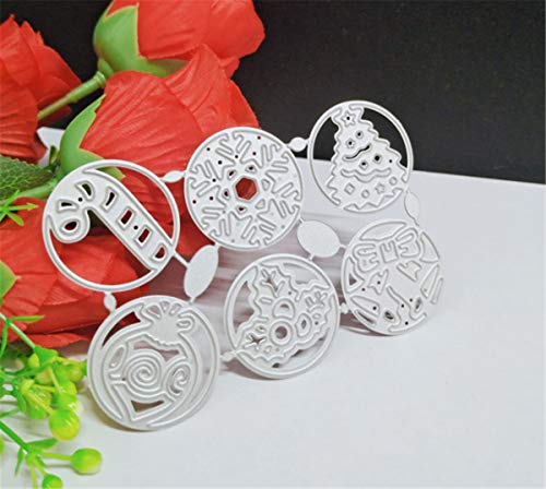 Metal Cutting Dies DIY Merry Christams Embossing Stencil Template Scrapbooking Card Making Mold Photo Album Arts Crafts Tools