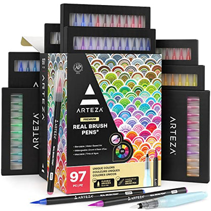 Real Brush Pens (96 Count)