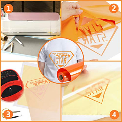 RENLITONG Heat Transfer Vinyl (10 Foot)