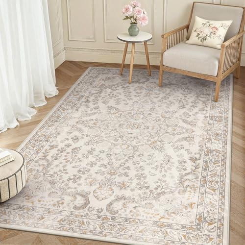 Vintage 5x7 Washable Rug (5040 sq in)
