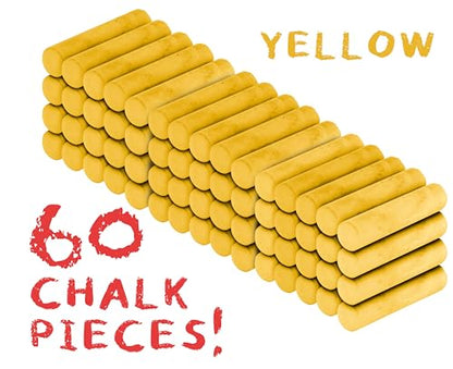 60 Count Pack of Sidewalk Chalk