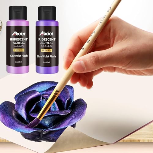 Iridescent Acrylic Paint Set (36 Fl Oz)
