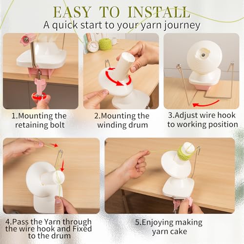 3.5 OZ Yarn Ball Winder