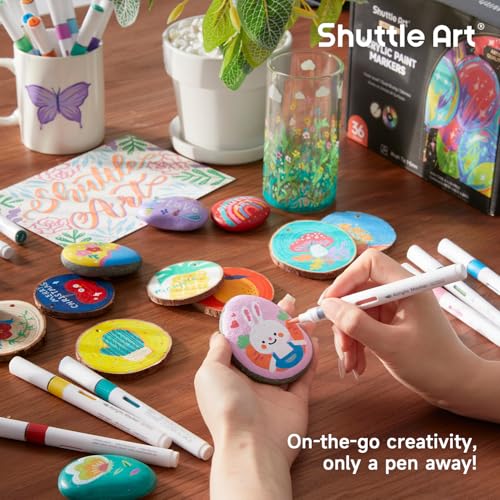 Automatic Ink Control Acrylic Paint Markers (36 Count)