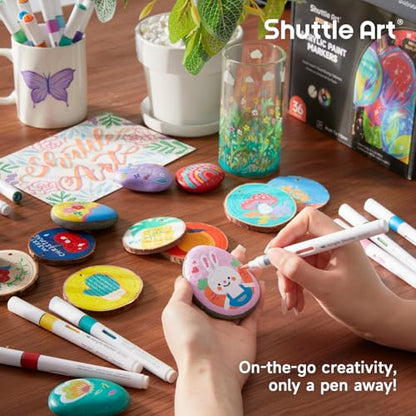 Automatic Ink Control Acrylic Paint Markers (36 Count)