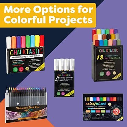 CHALK MARKERS By FANTASTIC MEGA 18 Pack