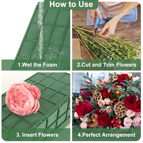 6 Pcs Floral Foam Cage (6 Count)