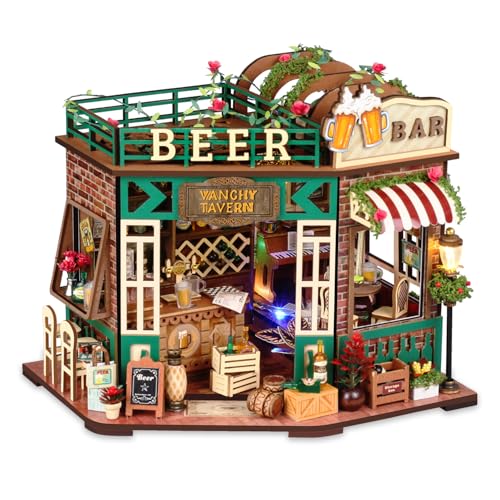 DIY Miniature House Kit with Furniture Plus Dust Proof