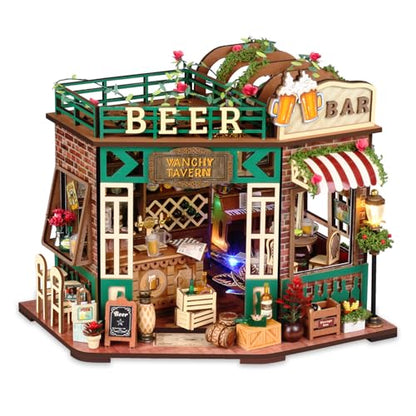 DIY Miniature House Kit with Furniture Plus Dust Proof
