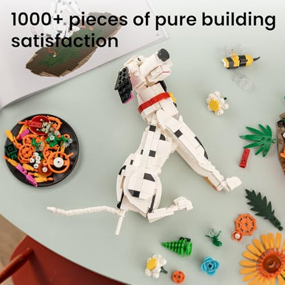 Dog Flower Toy Building Set
