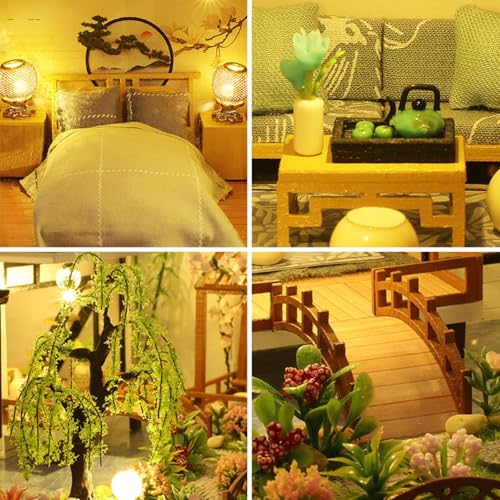 DIY Miniature House Kit for Adults