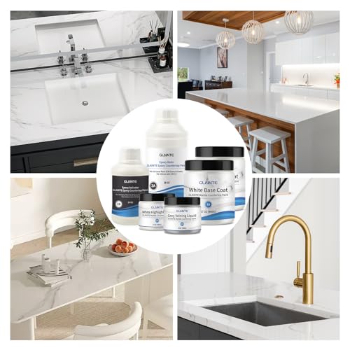 White Epoxy Marble Countertop Paint Kit (82 Fl Oz)